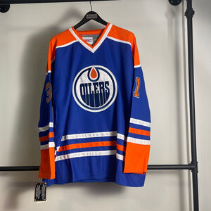 Men's CCM Edmonton Oilers Fuhr Jersey size 52